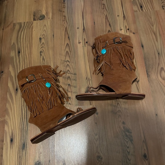 Rare! HTF Spell and the Gypsy Pocahontas Sandals Size 39 - Picture 5 of 9